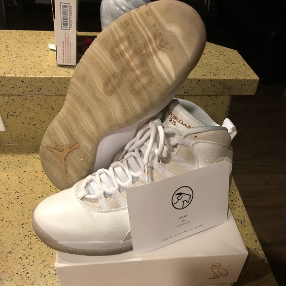 Jordan Other - Jordan White OVO 10 VNDS Sz 11 $400 obo